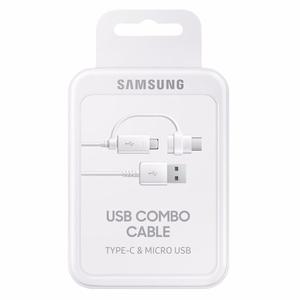 Cable Combo Dual Usb (tipo-c Y Micro Usb) Original Samsung