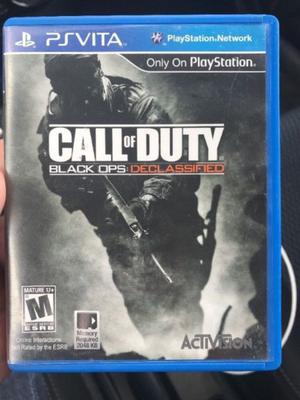 Call Of Duty Black Ops Declassified PS Vita