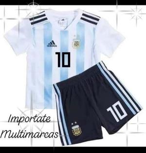 Conjunto De Argentina, Bebes Y Niños!!!!! Messi Rusia 