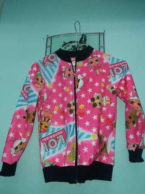 Conjunto De Campera Y Calza Preciosa Lol Talle 10