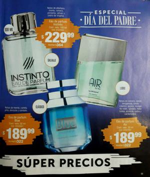 Fragancias Masculinas Instinto, Air y Blue