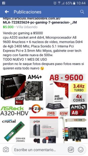 Pc gamer 7°generacion