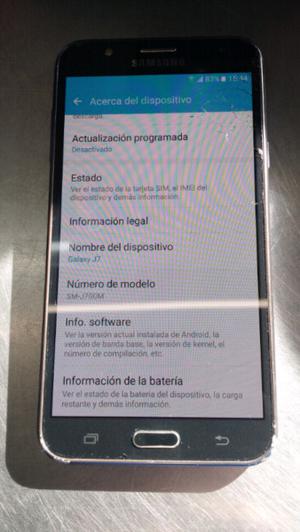 Samsung J7 pantalla marcada