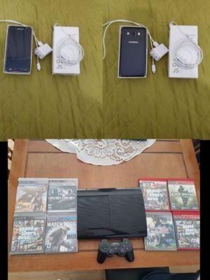 Vendo J MAS PS3 SLIM Y 8 JUEGOS