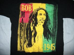remera Bob Marley  talle S hombre