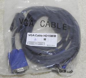Cable VGA a VGA 3 Mts