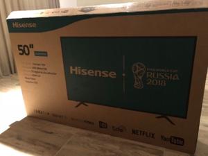 Smart TV hisense 50” 4K