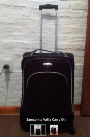 Valija Carry On Samsonite, impecable