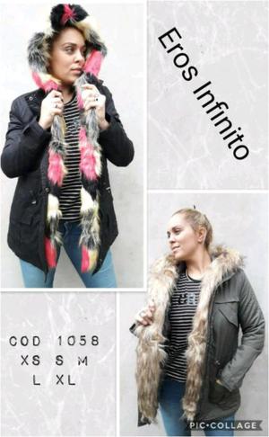 Parkas de niña y mujer importadas