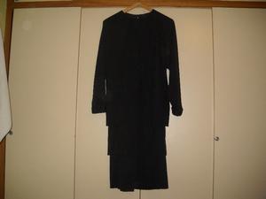 Vendo Vestido Negro Talle XL