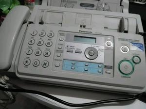 Vendo teléfono con fax Panasonic.