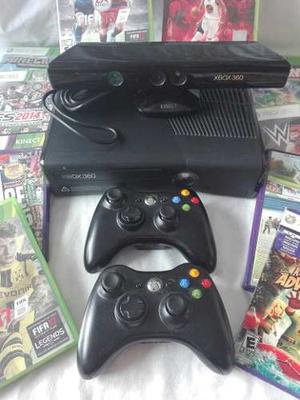 Xbox 360 Slim 4g Original, 2 Joy