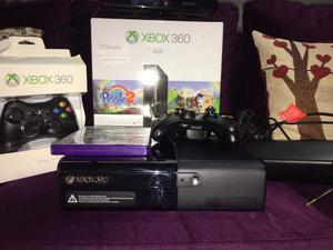 Xbox 360 Slim 4gb + Juegos + Sensor Y 2 Controles