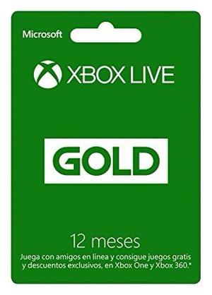 Xbox Live Gold 12 Meses