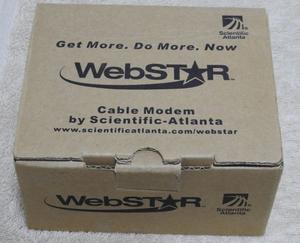 Cablemodem WebStar Impecable