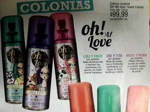 Colonias Corporales Oh! My Love.