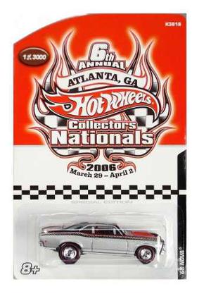 Hot Wheels 68 Chevy Nova Ss 6th Annual Atlanta Envio Gratis