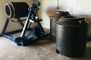 Maquina de hacer tanques de agua
