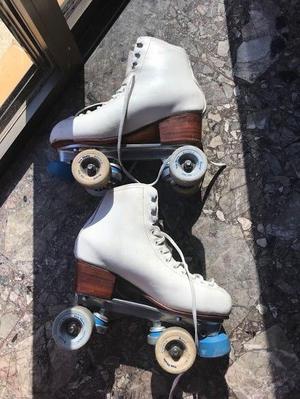 VENDO PATINES N °37 BOTA TOP SKATE DE CUERO