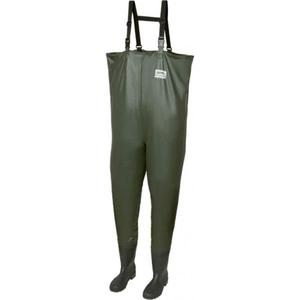 Waders Waterdog De Pvc Reforzados Con Botas Talle 44.