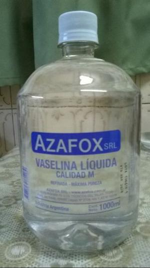 vaselina líquida para uso externo. (GRAL PAZ Y RIVADAVIA)