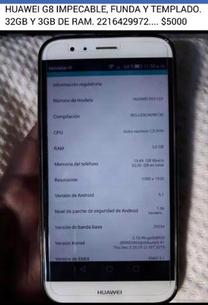 HUAWEI G8 IMPECABLE