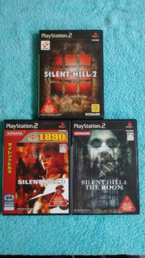 JUEGOS PS2 COLECCION SILENT HILL 2 + SILENT HILL 3 + SILENT