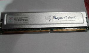 MEMORIA DDR 400 DE 512MB C/DISIPADOR MARCA SUPER TALENT MADE