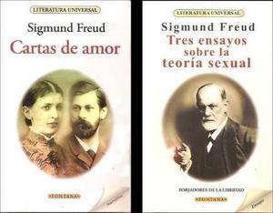 Sigmund Freud Lote X 2 Libros Cartas De Amor Tres Ensayos