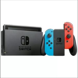 Consola Nintendo Switch Red & Blue + 3 Juegos Originales +
