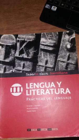 Libro Lengua y literatura III