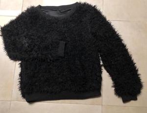 Sweater Negro Super Abrigado S/M