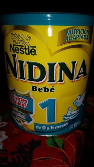 Vendo 3 latas de leche Nidina