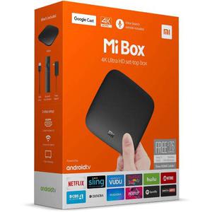 Xiaomi Mi Tv Box 4k Androidtv Incluye Control Remoto