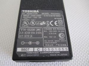 Adaptador Ac Toshiba Notebook/ Conector Opcional - IMPORTED