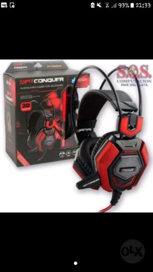 Auriculares gamer noga stormer