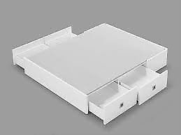 CAMA BOX CON 6 CAJONES 2 PLAZAS (1,40X1,90 o 1,60x2,00) $
