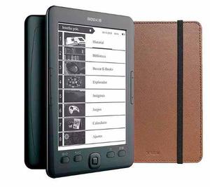 Ebook X-view Bookie E-reader 6 Pulgadas 4gb Expandible Funda