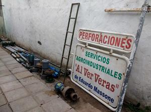 Equipamiento Perforaciones Agua Mechas Bombas Cartel Y Mas!