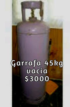 Garrada 45kg vacia