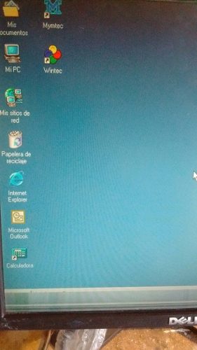 Monitor Dell Con Pequeña Falla Y Pequeño Precio