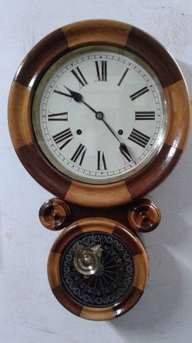 Reloj Antiguo A Pendulo Ocho