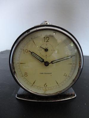 Reloj Despertador Antiguo Marca Casa Escasany