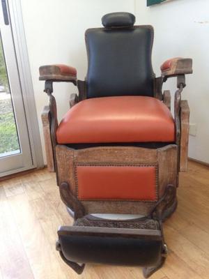 Sillon de barbero antiguo