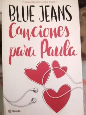 libro blue jeans (canciones para paula)