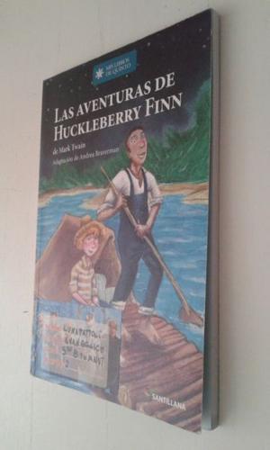 libro las aventuras de HUCKLEBERRY FINN