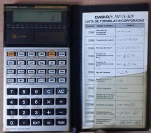 vendo calculadora científica CASIO fx-50F en perfectas