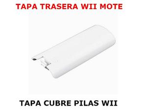 Tapa Trasera Cubre Pilas Wii Mote Nintendo Wii