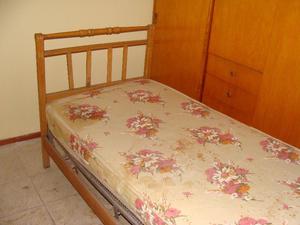 CAMA ANTIGUA UNA PLAZA CON COLCHON