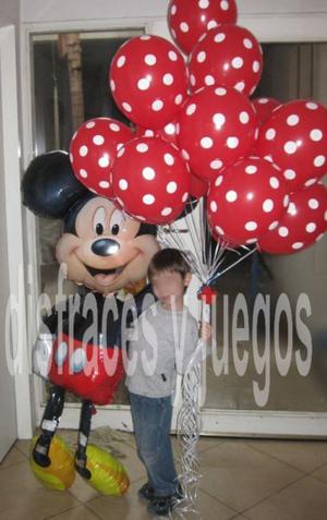 Globo caminante Mickey o Minnie